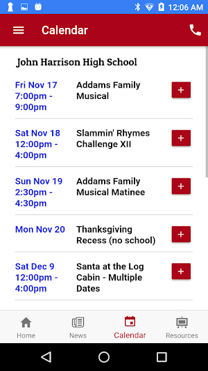 John Harrison School District Screenshot 3