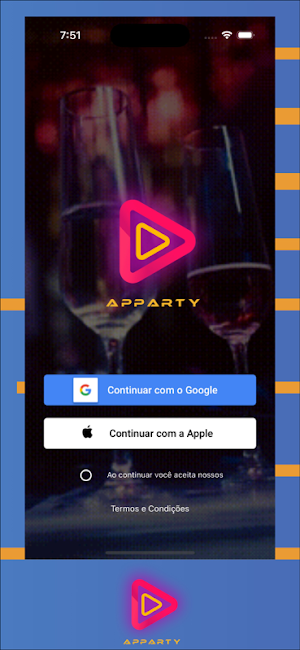 APParty - Seu App de Eventos Screenshot 0
