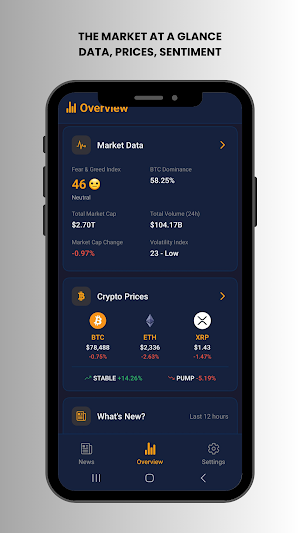 cFlash: Crypto, AI, Tech Hub Screenshot 1