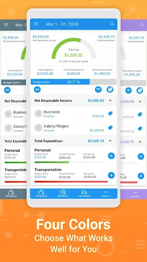 Monthly Budget Planner & Daily Expense Tracker Screenshot 1