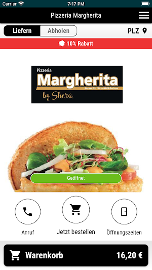 Pizzeria Margherita Screenshot 0
