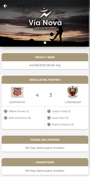 Via Nova - Torneos Screenshot 3