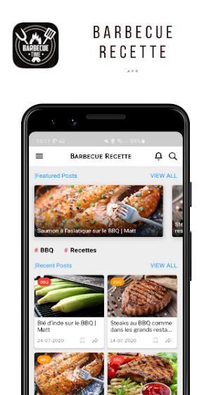 Barbecue Recette Screenshot 2