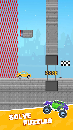 Draw Bridge Line: Save the Car Screenshot 0