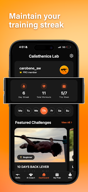 CalisthenicsLab Screenshot 0