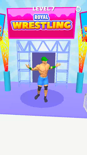 Wrestling Run Screenshot 0