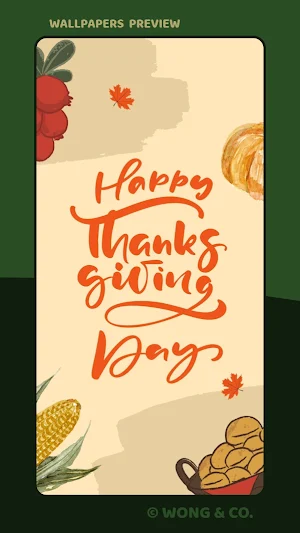 Thanksgiving Theme Wallpapers Screenshot 2