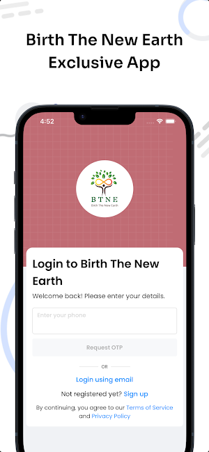BTNE App Screenshot 0