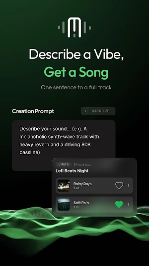 Melodize: AI Music Generator Screenshot 0