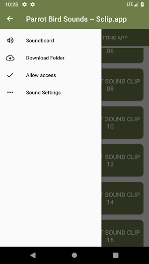 Parrot Bird Sound Collections ~ Sclip.app Screenshot 3