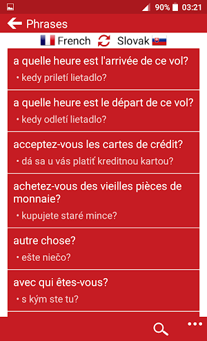 French - Slovak Screenshot 2