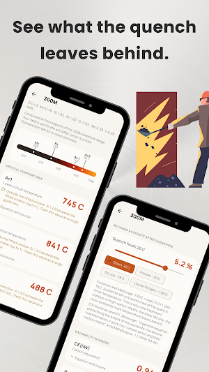 HeatTreat: Steel Calculator Screenshot 2