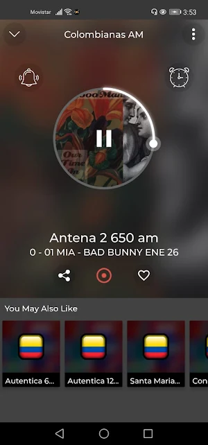 Colombian AM Radio Stations Screenshot 1