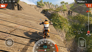 GravelRush Offroad Bike Racing Screenshot 1