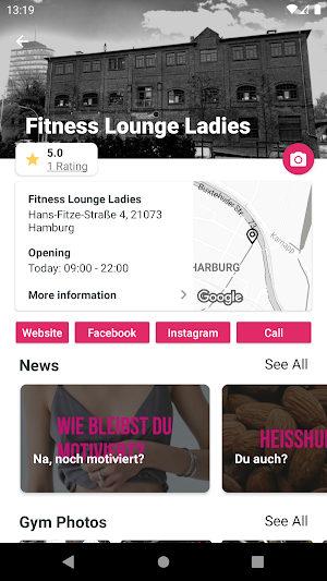 Fitness Lounge Ladies Screenshot 2