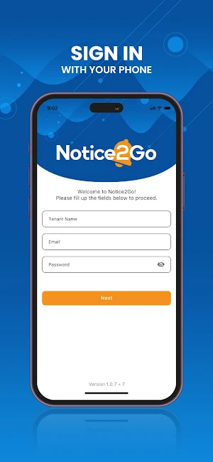 Smart-Acc Notice2Go Screenshot 0