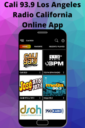 Cali 93.9 Los Angeles Radio California Online App Screenshot 3