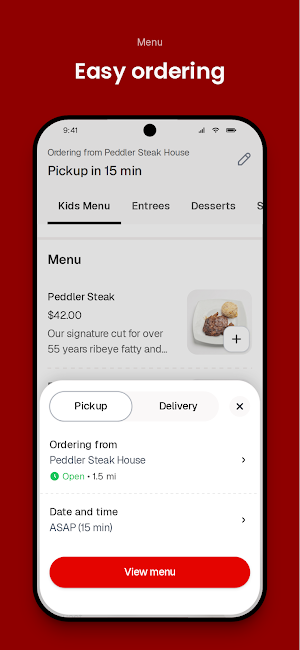 Peddler Steak House Screenshot 2