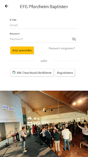 EFG Pforzheim Baptisten Screenshot 1