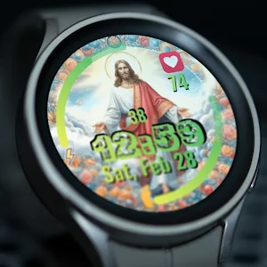 Love God - Animated Watch Face Screenshot 1