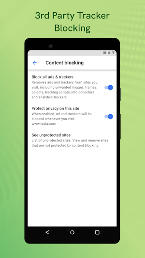 Privacy Expert: Safe Browser Screenshot 0