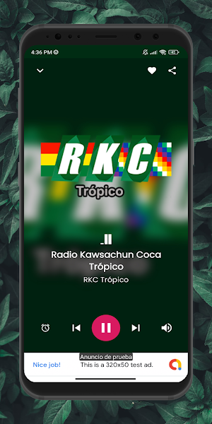 Radio Kawsachun Coca En Vivo Screenshot 0