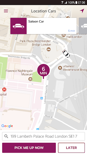 Location Cars minicabs Screenshot 0