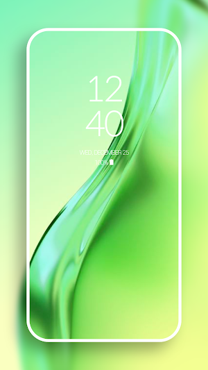 Pantone Green HD Wallpaper Screenshot 3