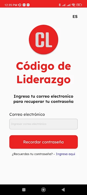 Código de Liderazgo Screenshot 2