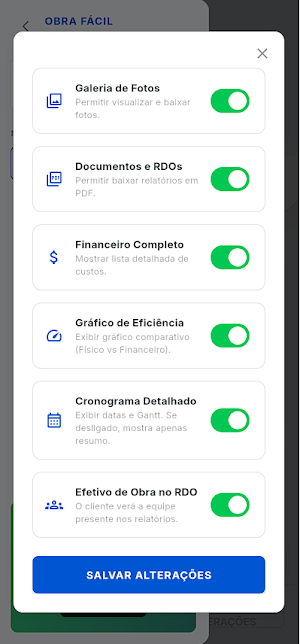 ObraFácil: Construction Manage Screenshot 1