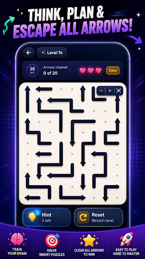 Arrow Puzzle: Puzzle Escape Screenshot 1