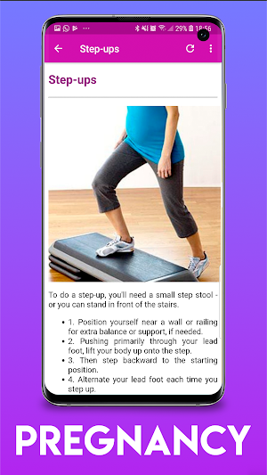 Pregnancy Exercises Screenshot 2