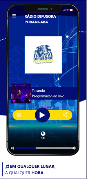 Rádio Difusora Porangaba Screenshot 0