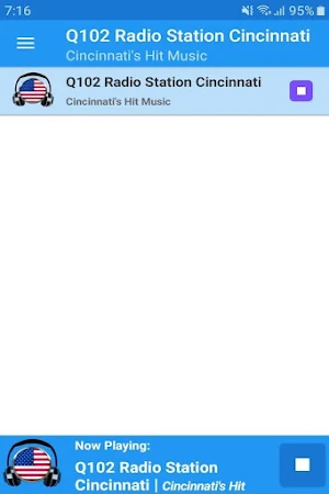 Q102 Radio Station Cincinnati Screenshot 0