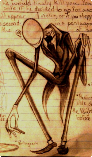 Scary Slenderman Wallpaper Screenshot 2
