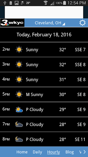 WKYC Weather Screenshot 3