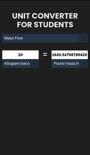 Unit Converter - for Students Screenshot 3