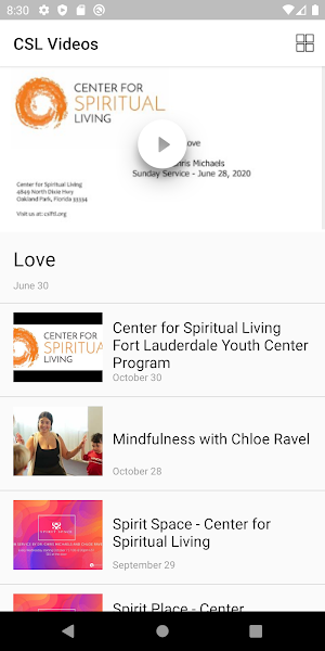 Center for Spiritual Living Fort Lauderdale Screenshot 3