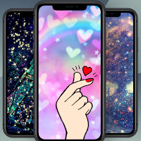 Glitter wallpaper 4K