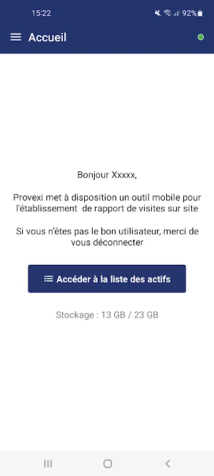 Provexi Visites Screenshot 1