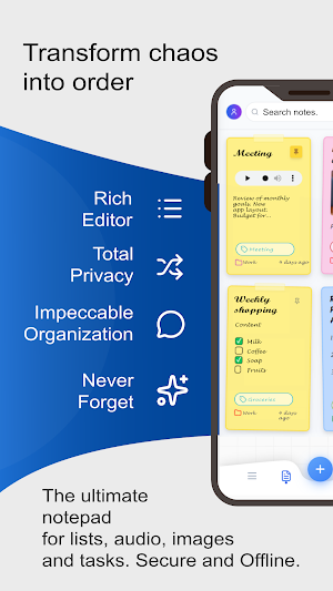 Smart Notes Light - Notepad Screenshot 0