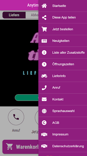 Anytime Lieferkiosk Screenshot 2