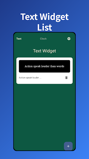 Stickers · Notes ·TextWidget Screenshot 1