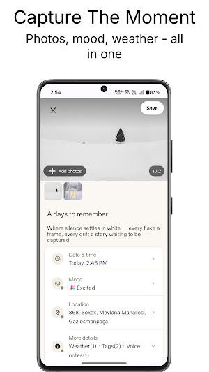 TimeLine: Journal & Diary Screenshot 2