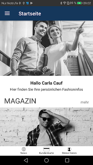 Modehaus Leffers Screenshot 2