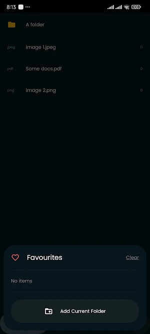 Tabber - File Manager Screenshot 1
