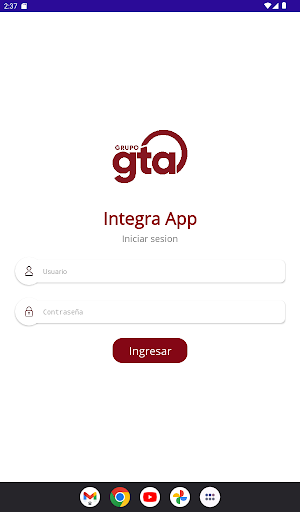Integra app Screenshot 2