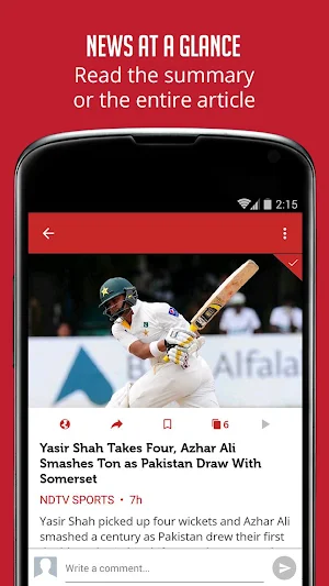 Cricket News and Scores Screenshot 3