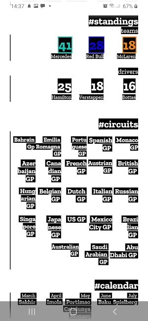 Formula #Report - Season 2026 Screenshot 2