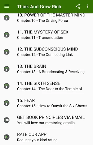 AlMufaddal - Think And Grow Rich Book App Screenshot 1